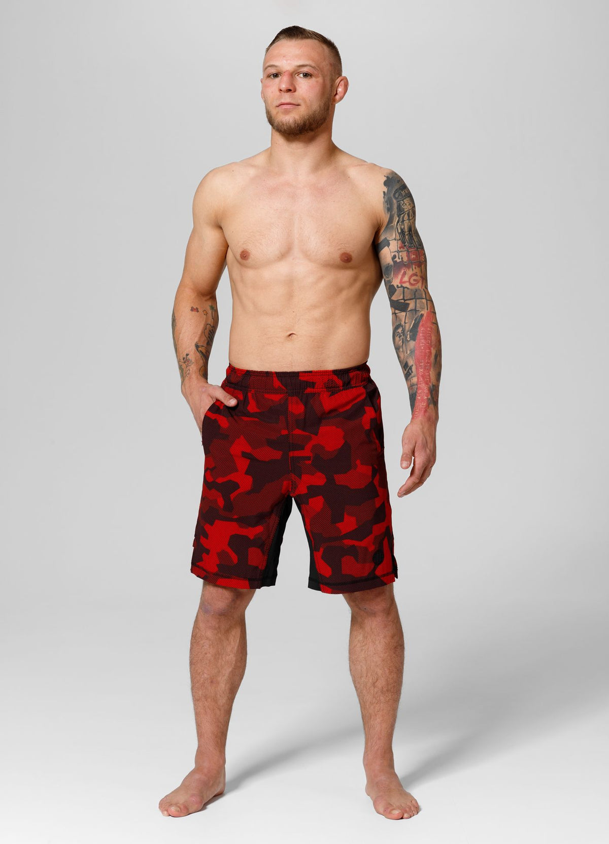 Sports Shorts Performance Pro Plus Dillard - Red