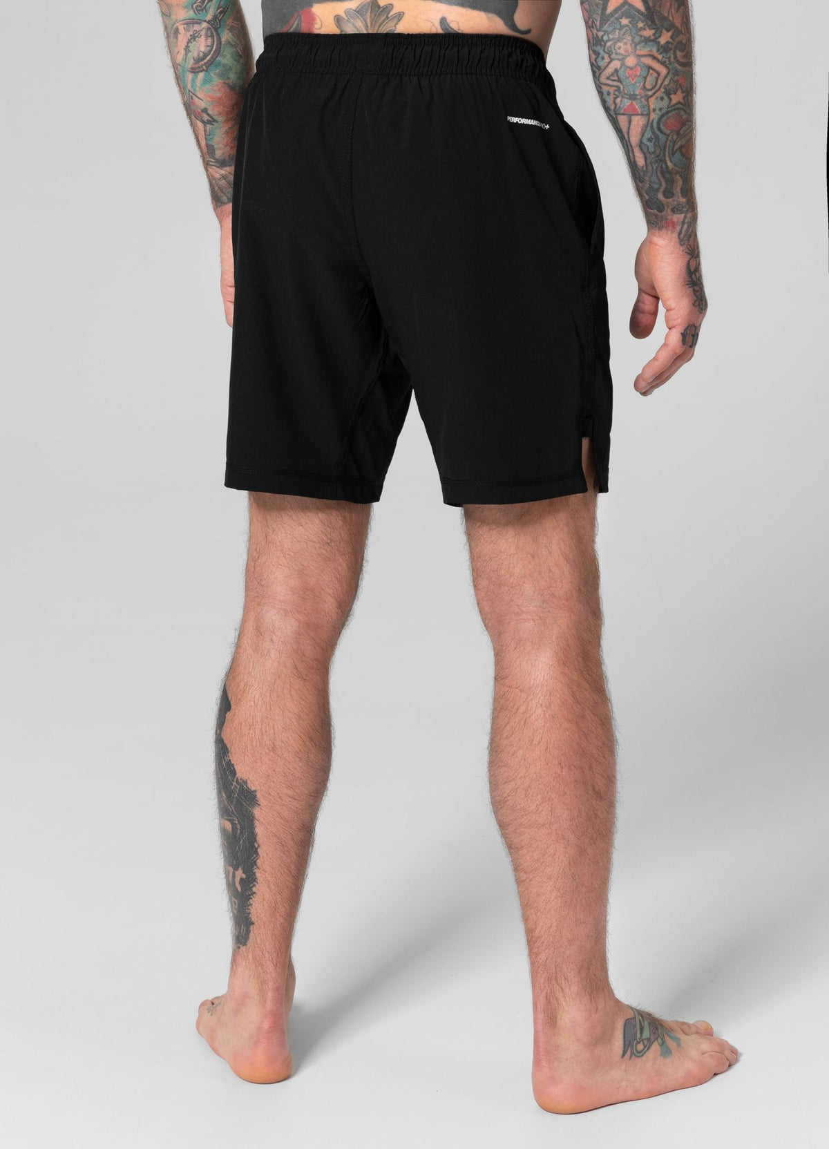 Sports Shorts Performance Pro Plus Solid Logo - Black