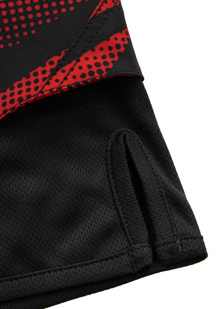 Training Shorts Jet Mesh Performance Pro Plus Dot Camo II - Red