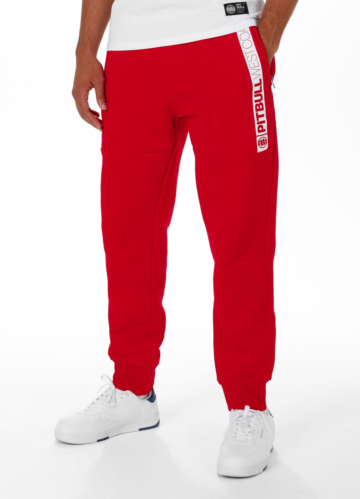 New Hilltop Men&#39;s Sweatpants  - Red
