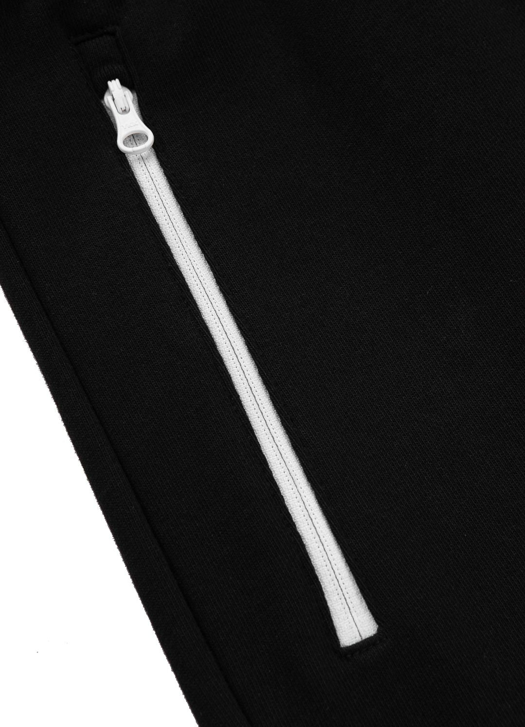 Sweatpants Terry Small Logo - Black