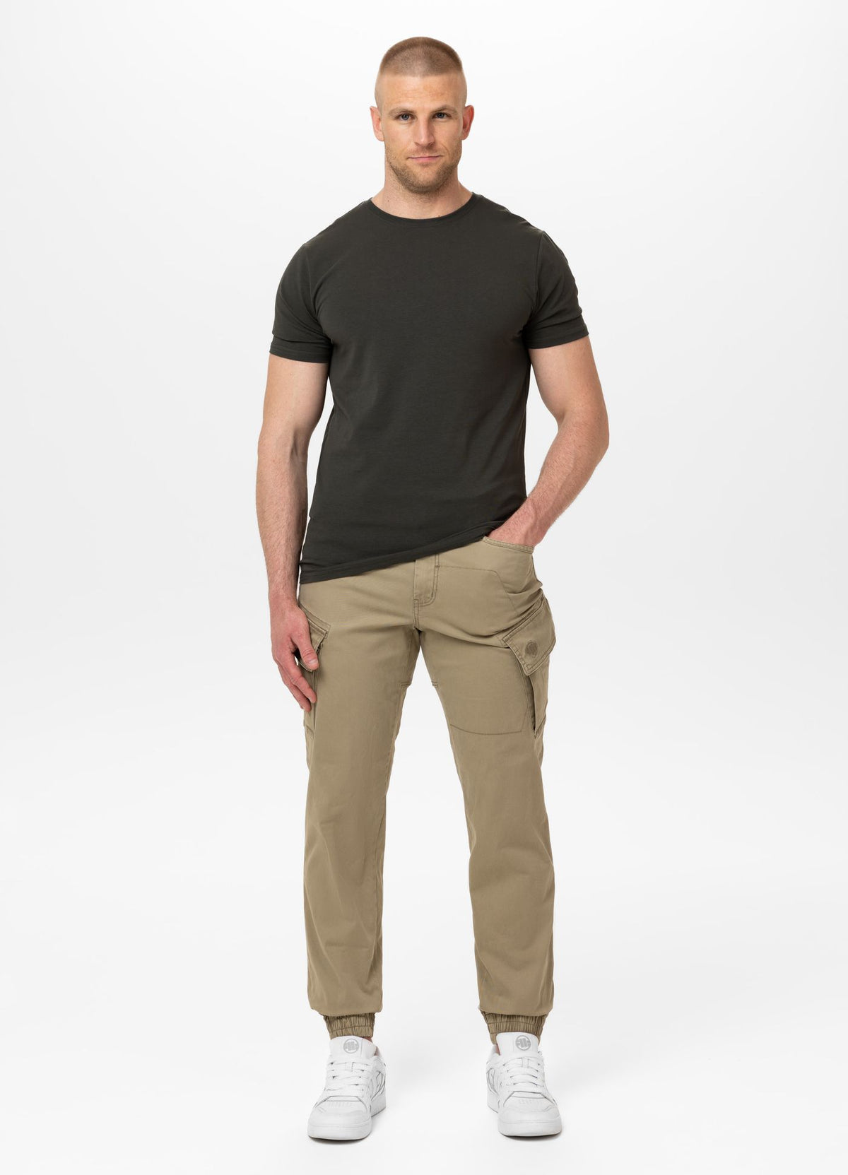 Men&#39;s Cargo Pants SCOTT - Light Sand