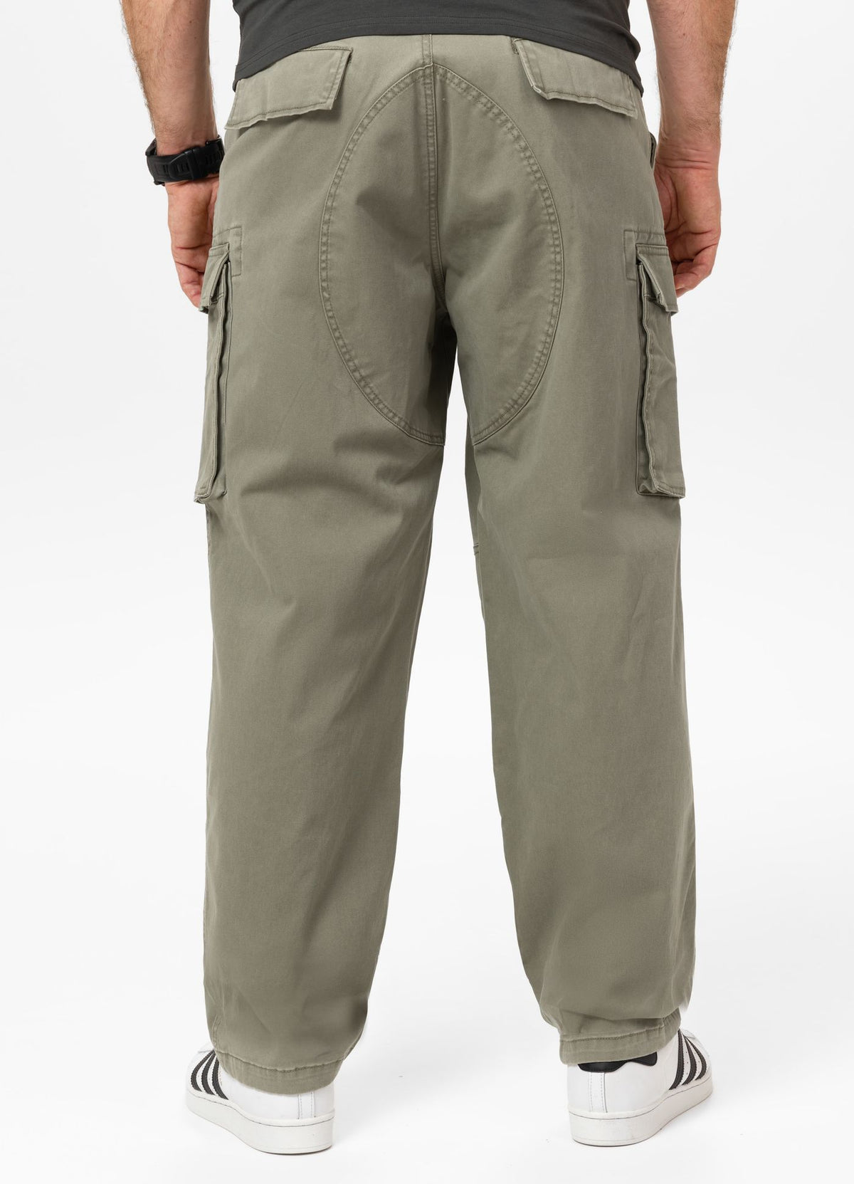 Men&#39;s Cargo Pants SCOTT - Gray Olive