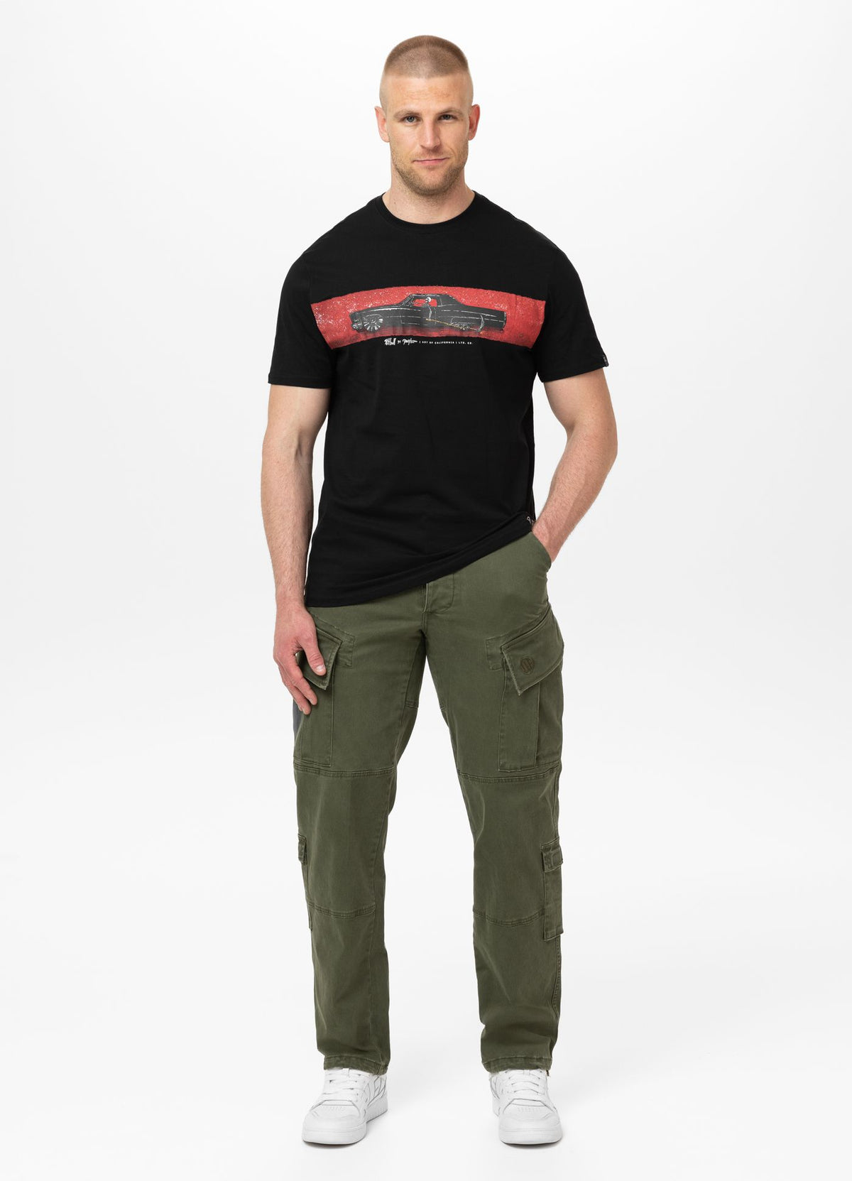 Men&#39;s Cargo Pants SCOTT - Olive
