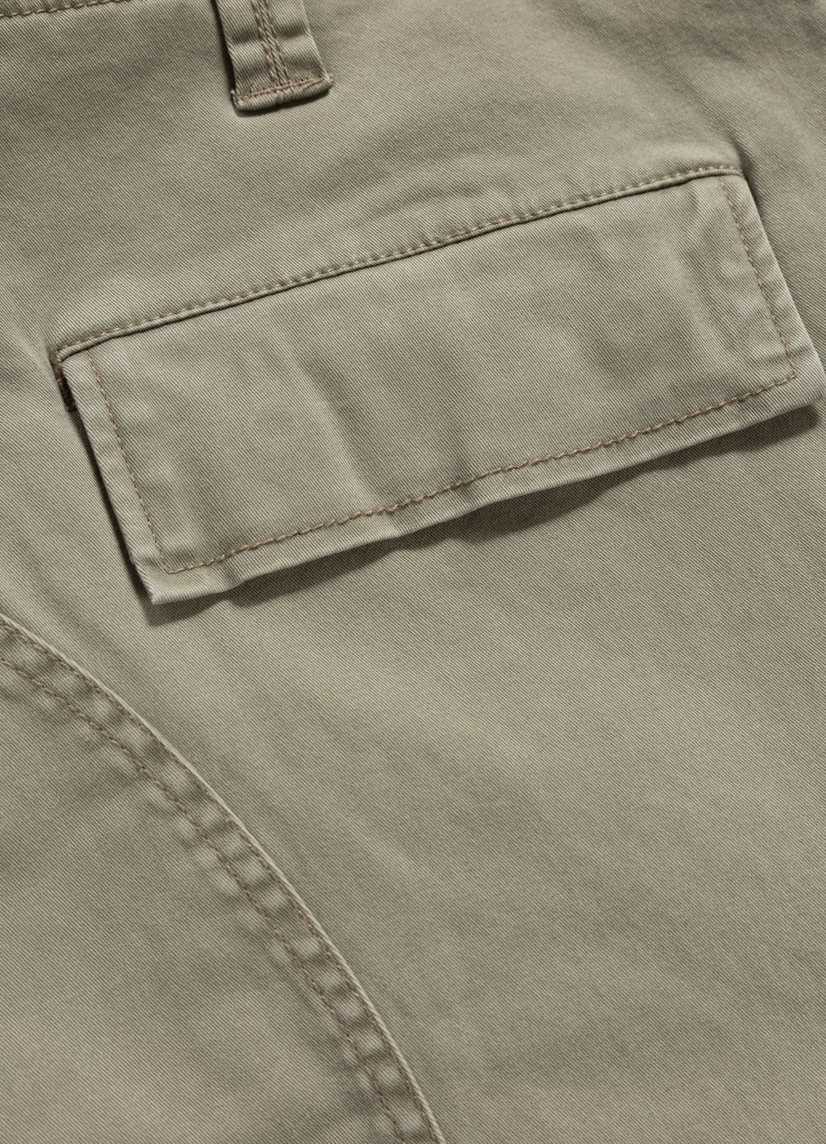 Men&#39;s Cargo Pants SCOTT - Gray Olive