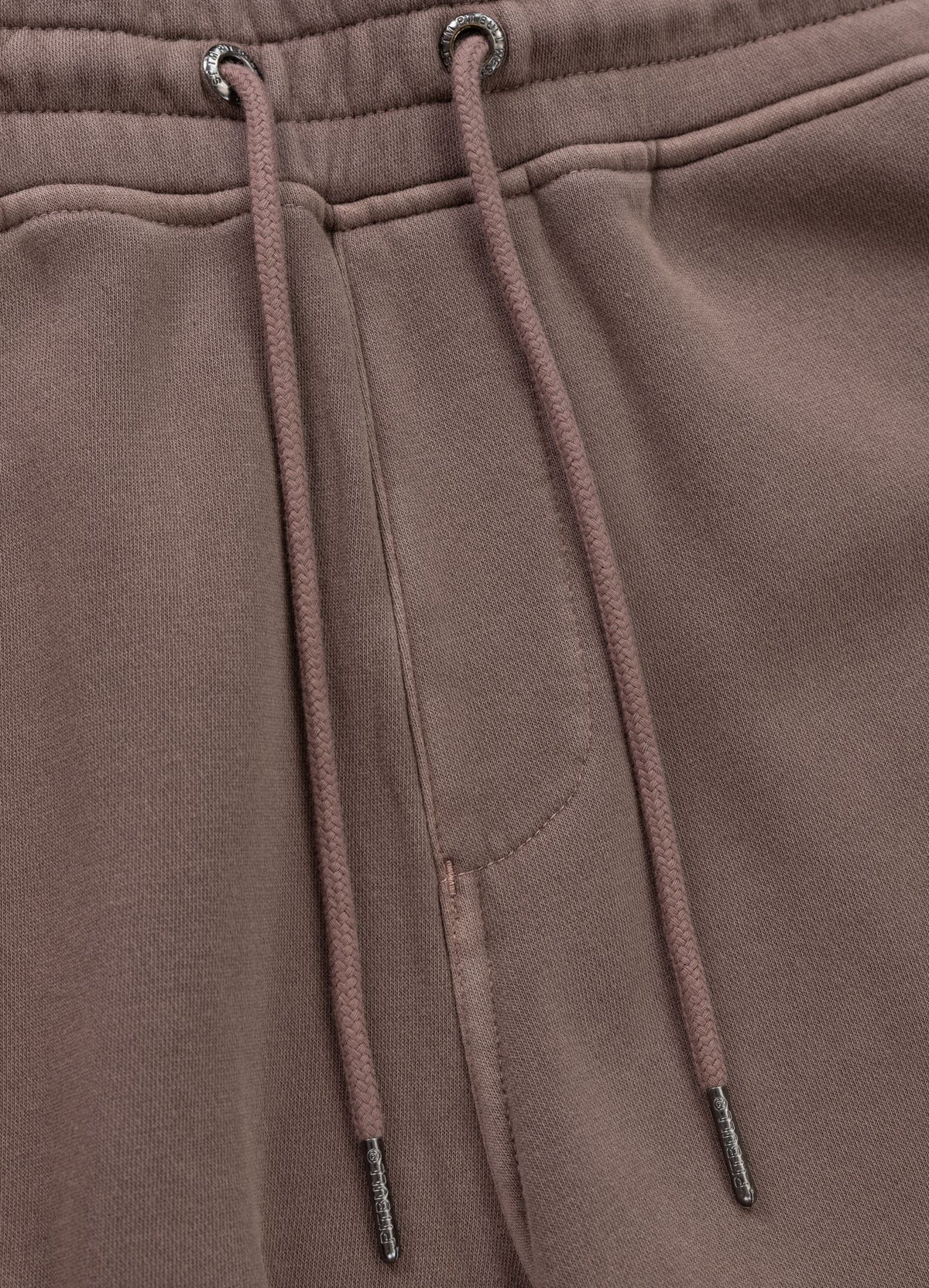 Men&#39;s Sweat shorts Washed Lancaster II - Burgundy