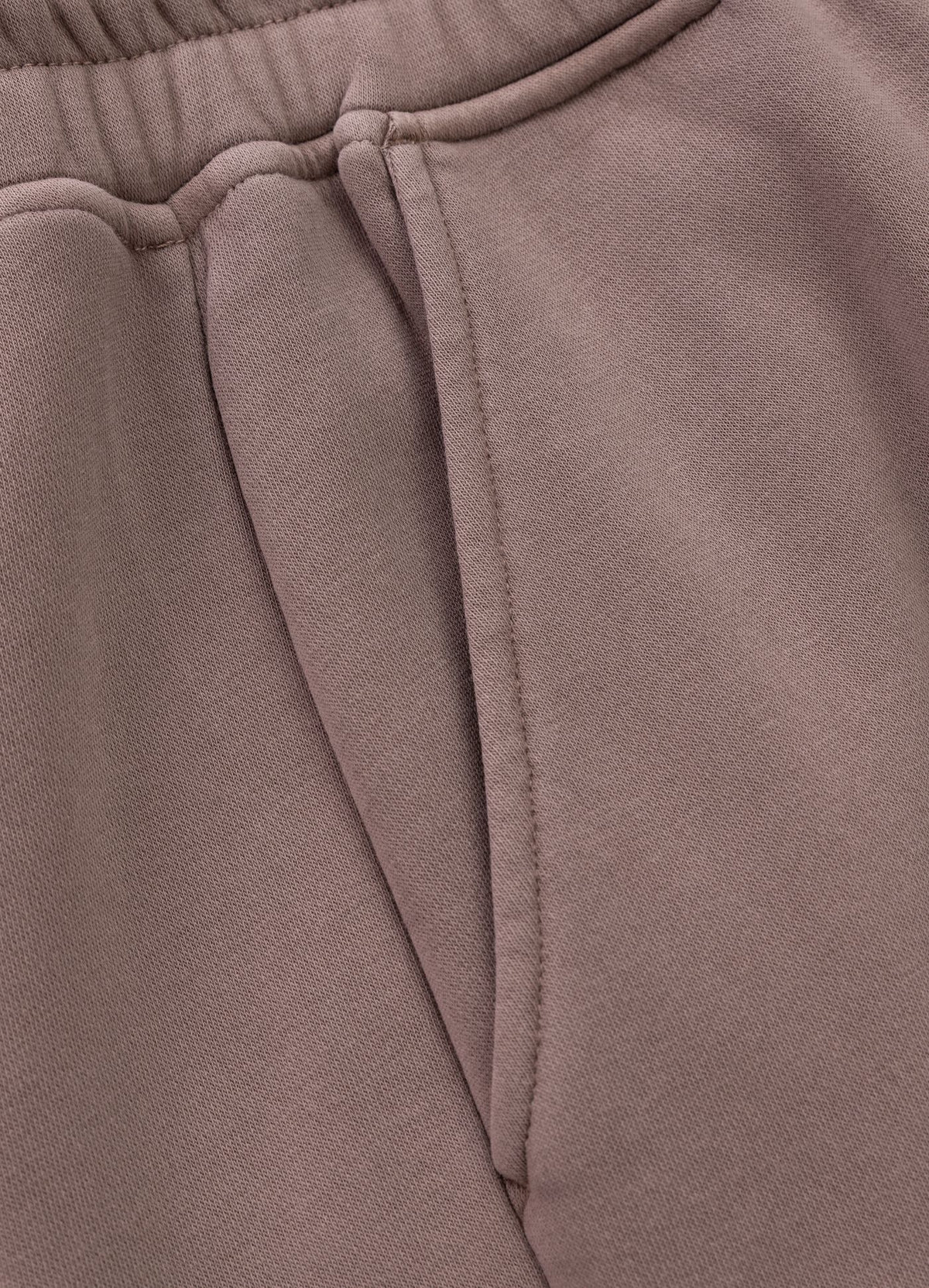 Men&#39;s Sweat shorts Washed Lancaster II - Burgundy