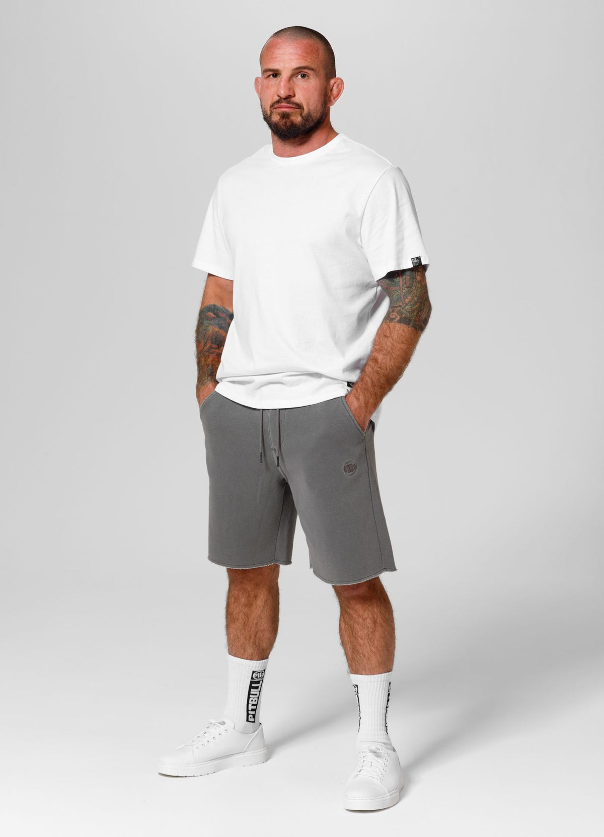 Lancaster Men&#39;s sweat shorts - Gray