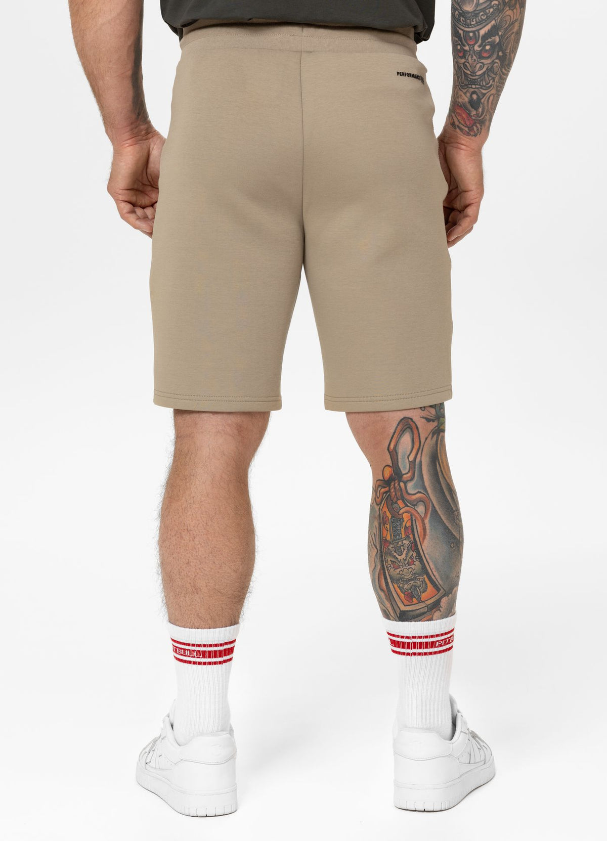 Men&#39;s Sweatshorts DOGWOOD - Dark sand