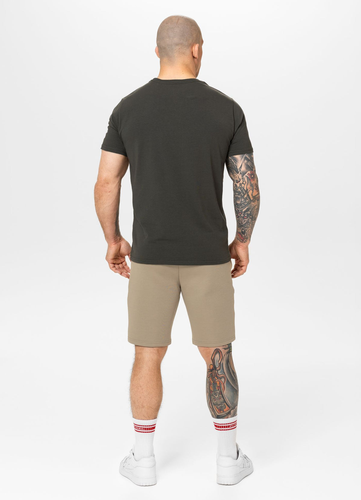 Men&#39;s Sweatshorts DOGWOOD - Dark sand