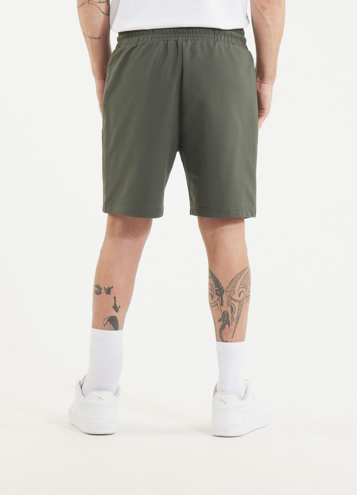 Men&#39;s sweat shorts SMALL LOGO NUGGET - Green