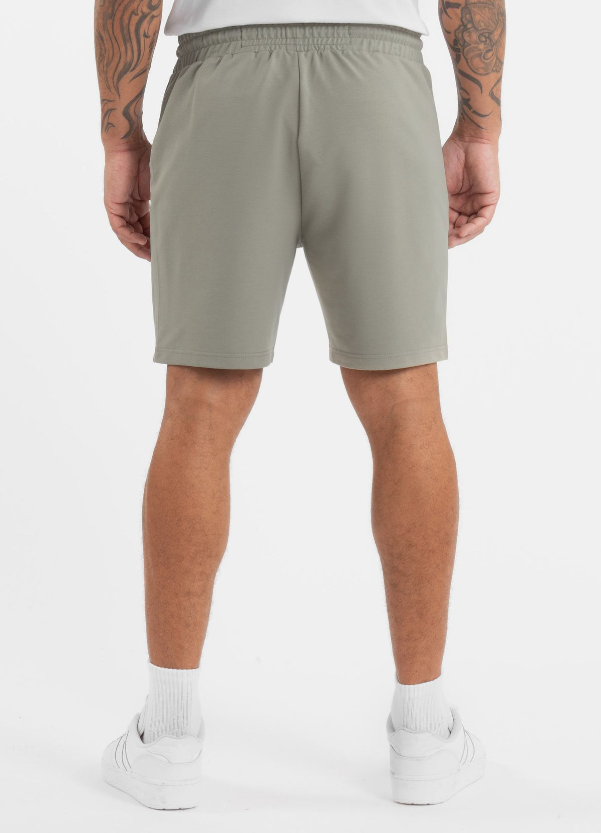 Men&#39;s sweat shorts SMALL LOGO NUGGET - Dusty Salvia
