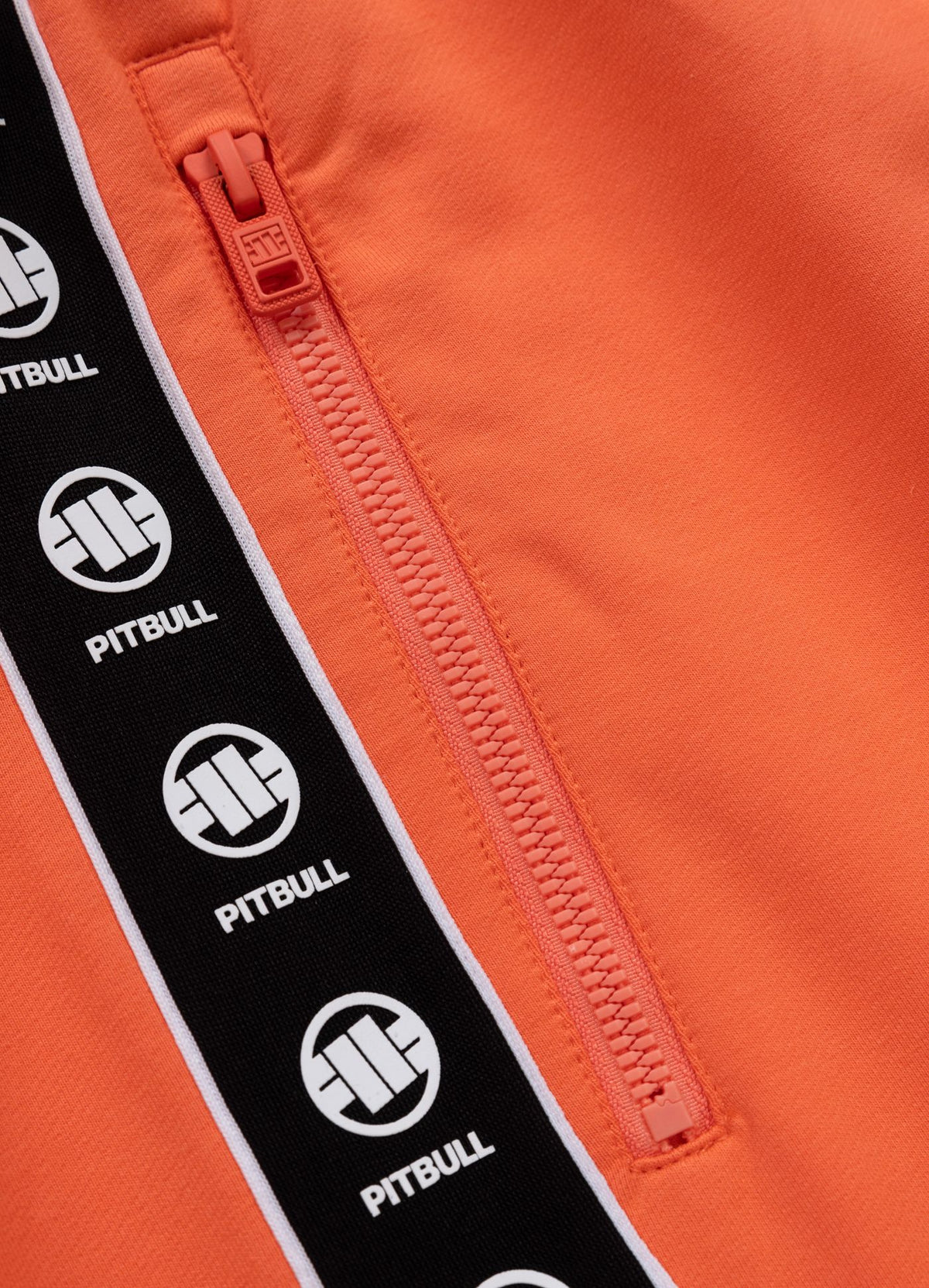 Men&#39;s sweat shorts TAPE NUGGET - Bright salmon