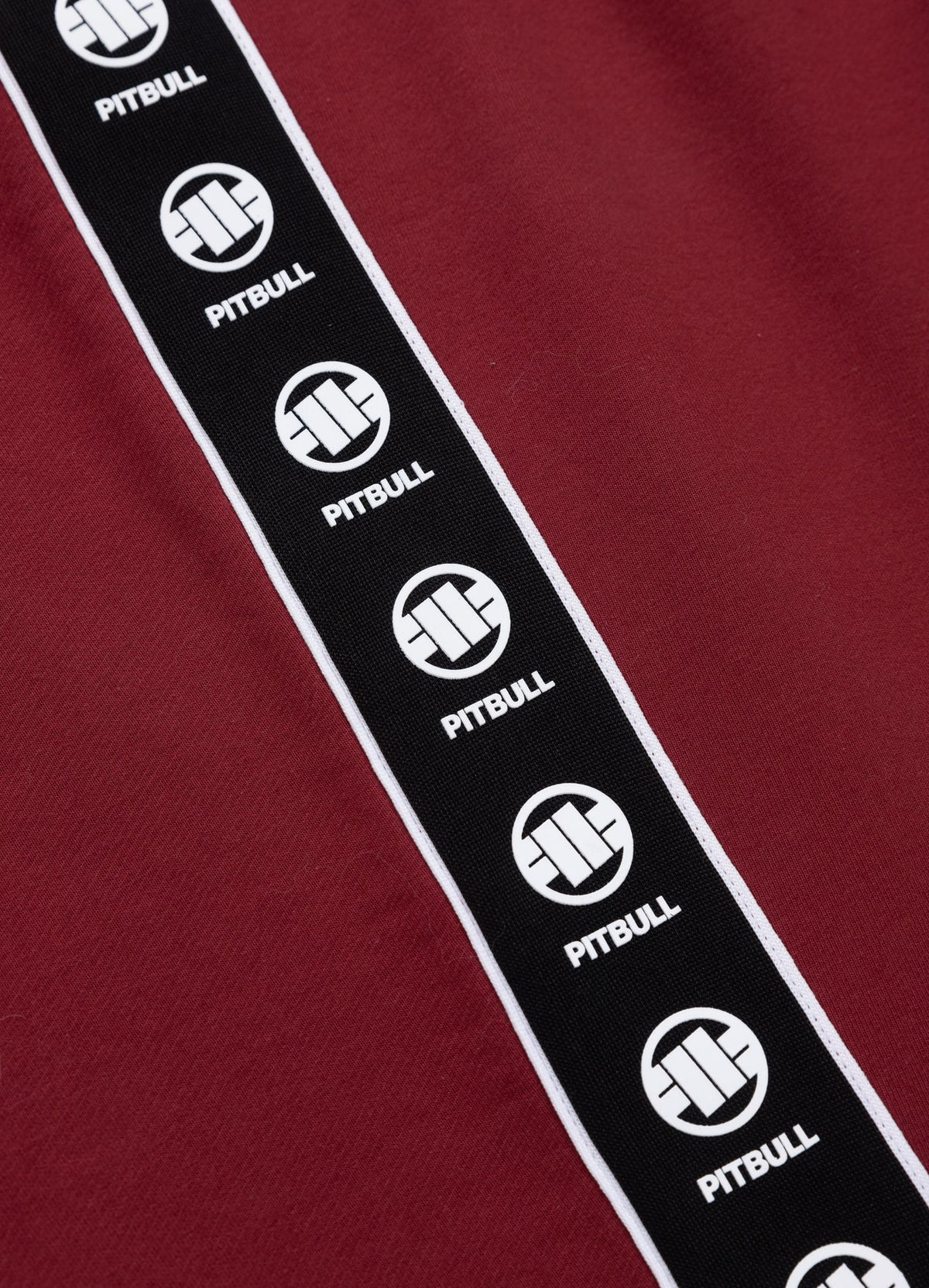 Men&#39;s sweat shorts TAPE NUGGET - Burgundy
