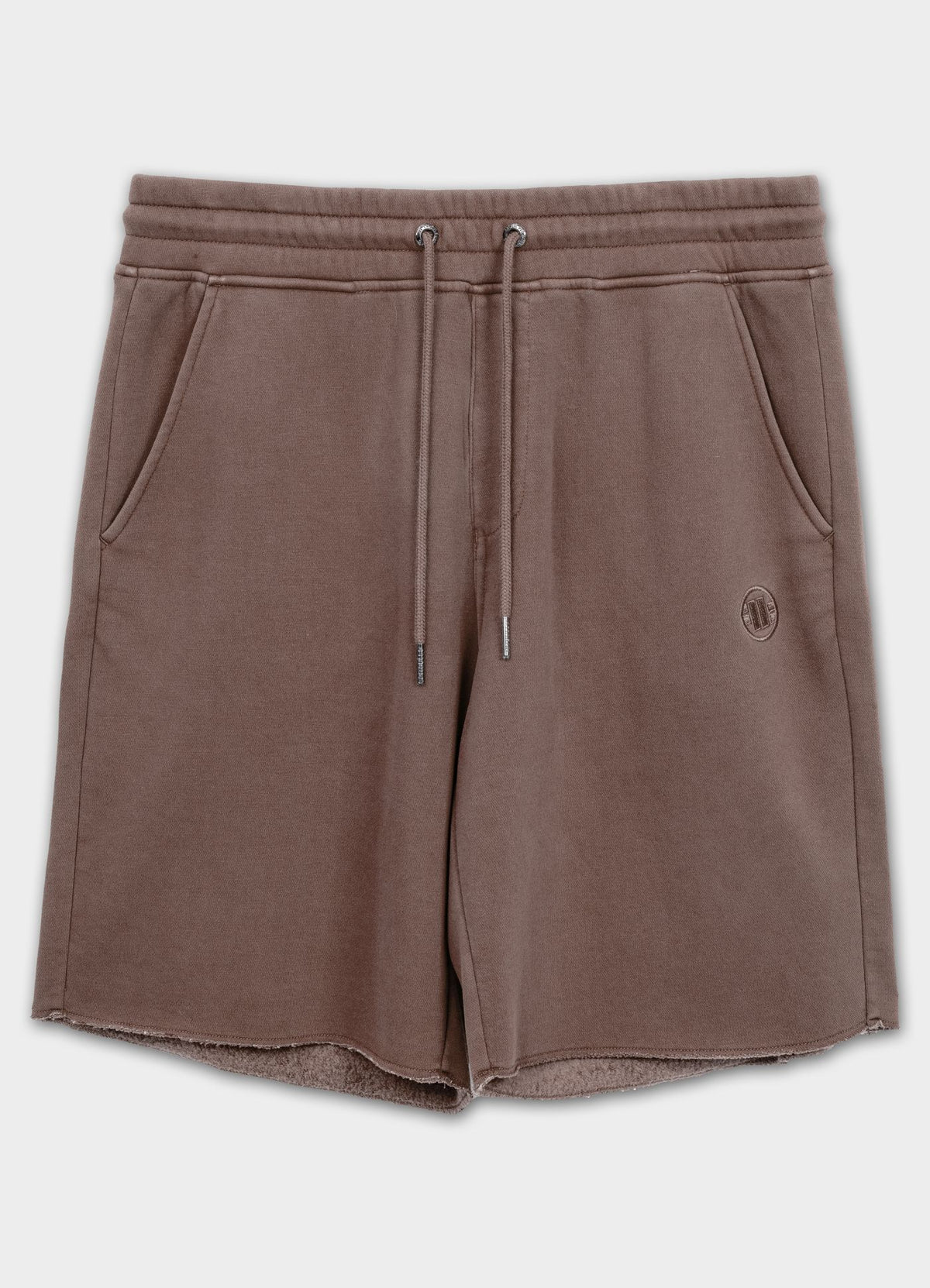 Men&#39;s Sweat shorts Washed Lancaster II - Burgundy