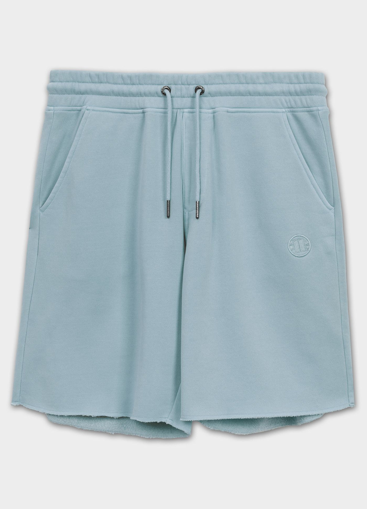Men&#39;s Sweat shorts Washed Lancaster II - Washed blue