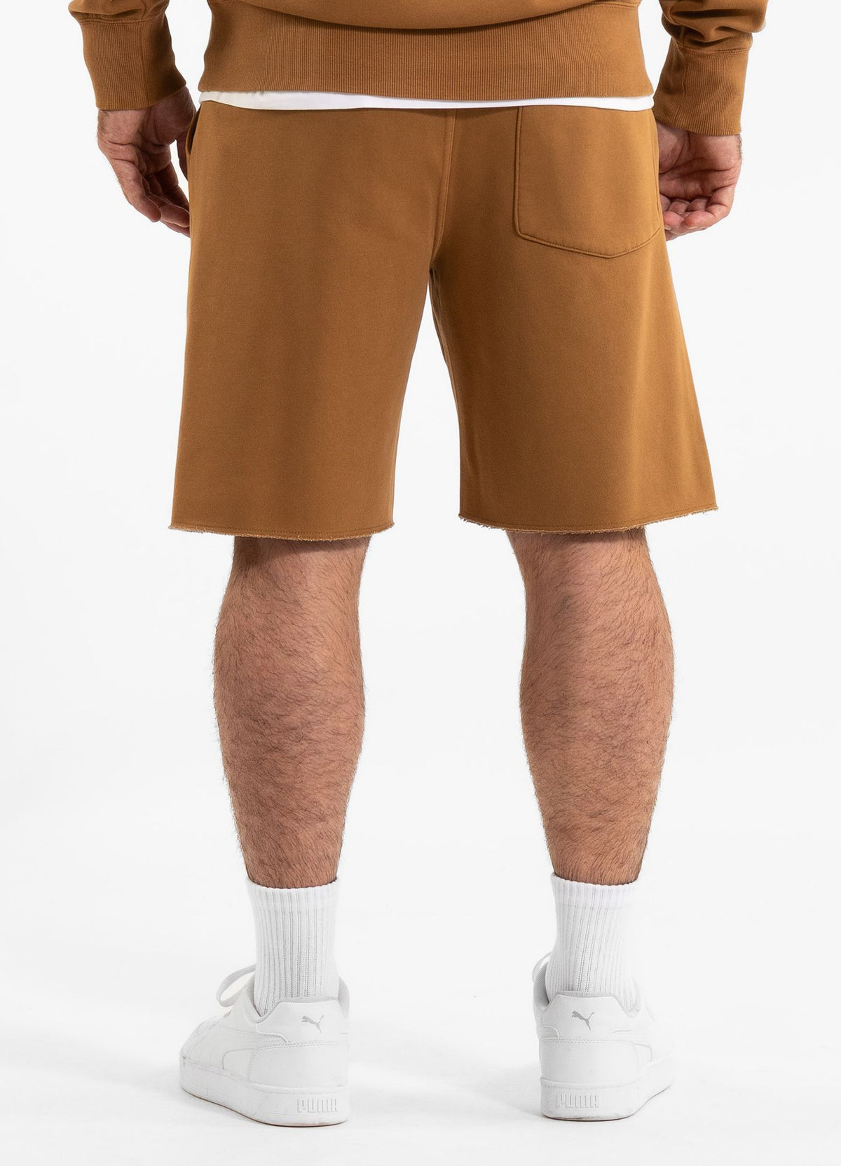 Men&#39;s Sweat shorts Washed Lancaster II - Honey yellow