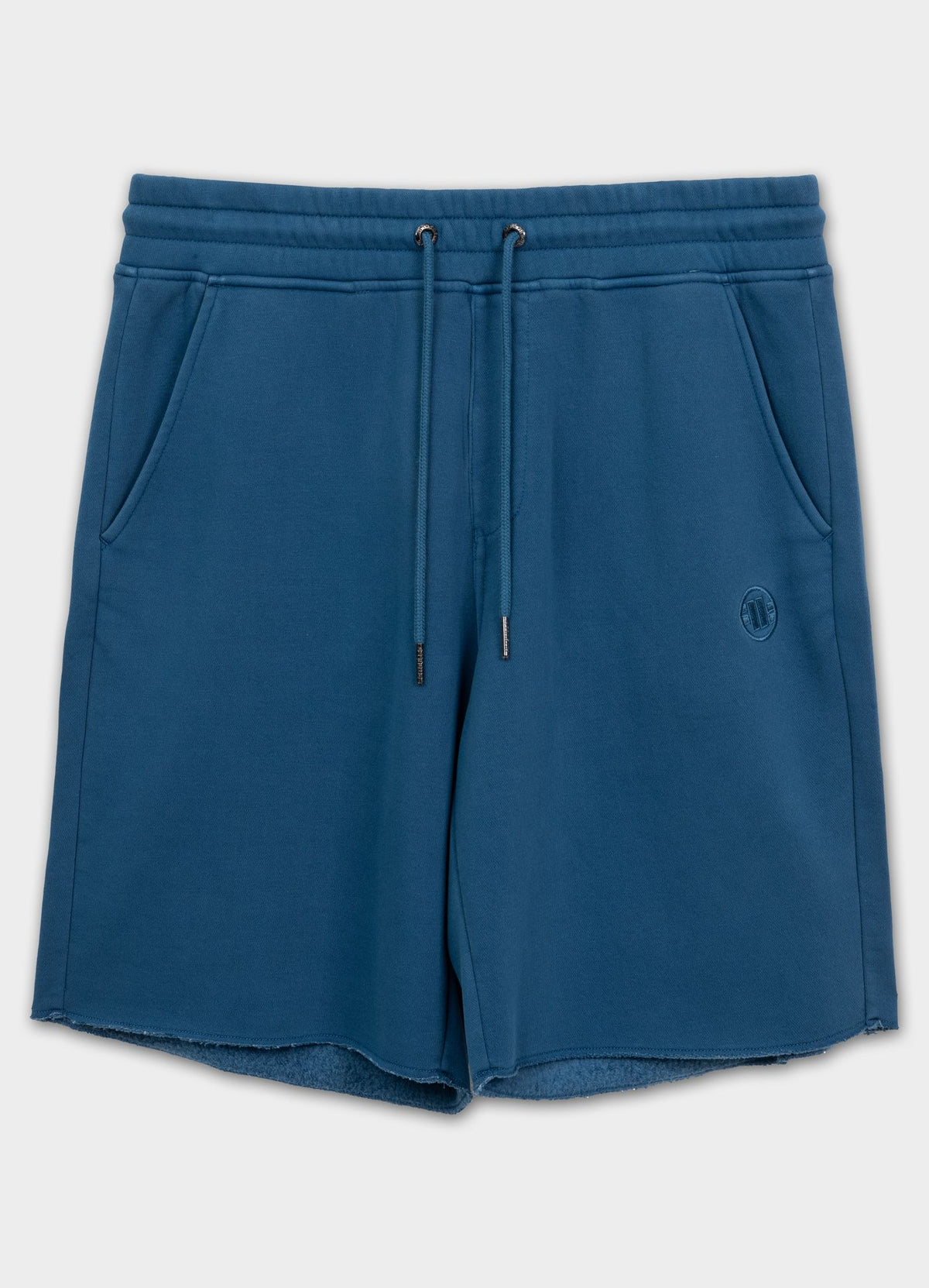 Men&#39;s Sweat shorts Washed Lancaster II - Shade blue