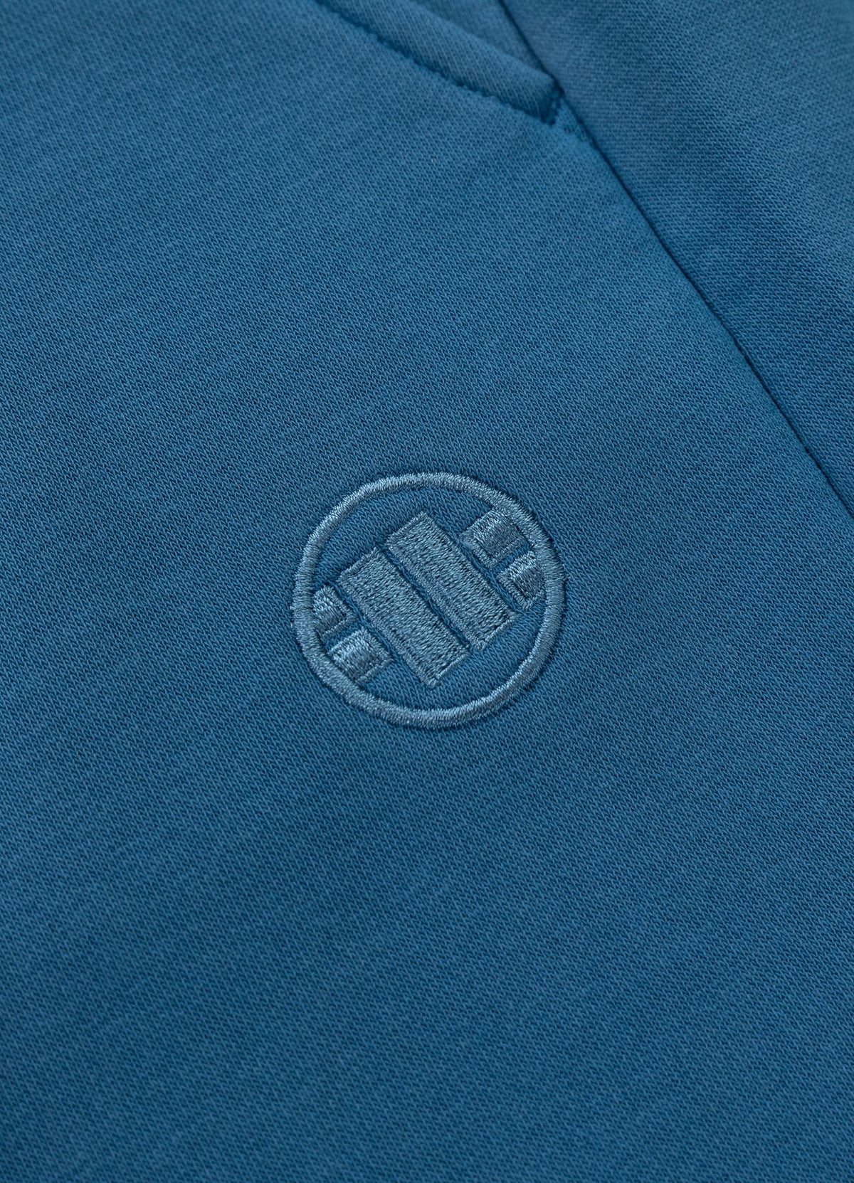 Men&#39;s Sweat shorts Washed Lancaster II - Shade blue