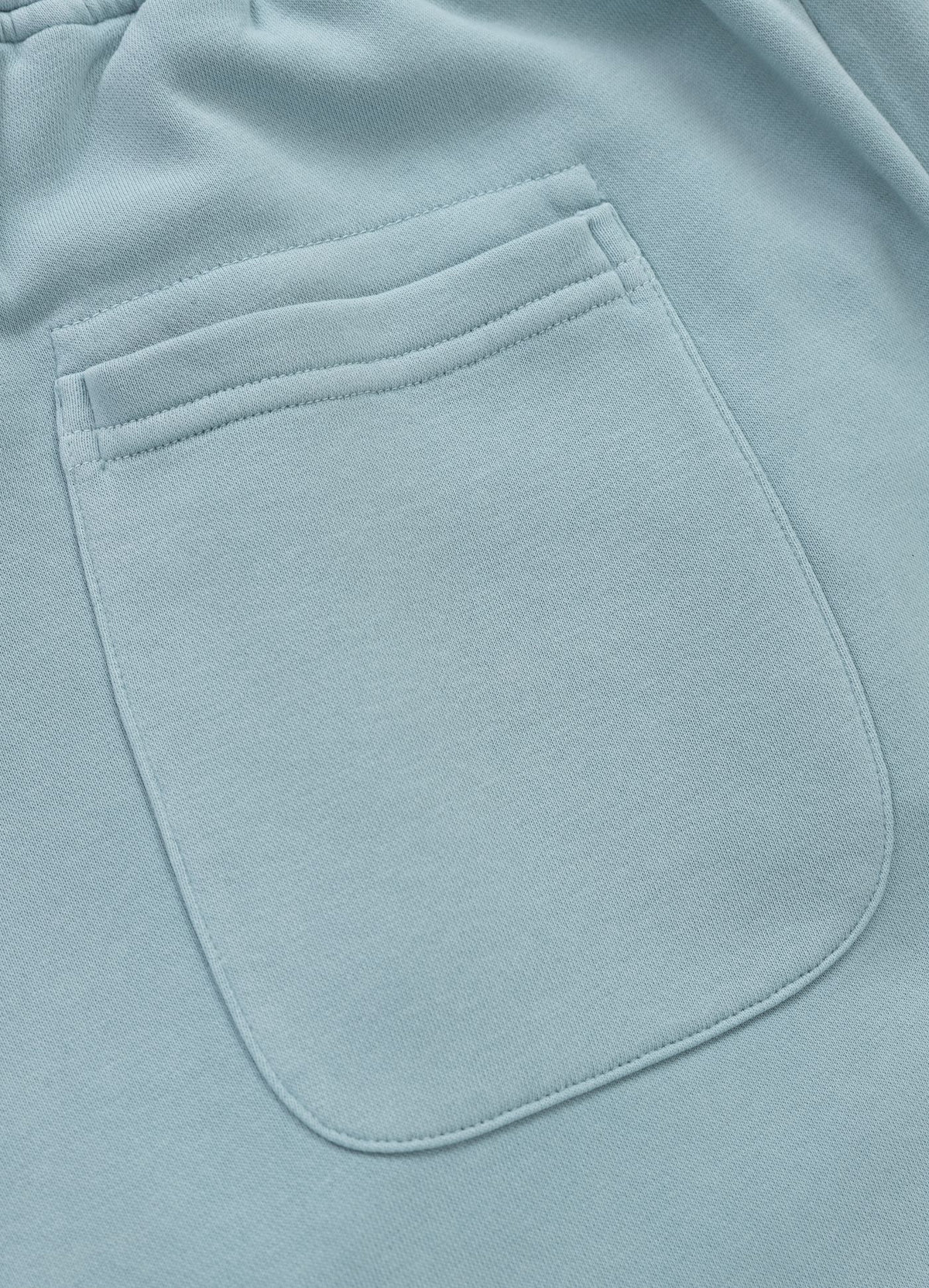 Men&#39;s Sweat shorts Washed Lancaster II - Washed blue