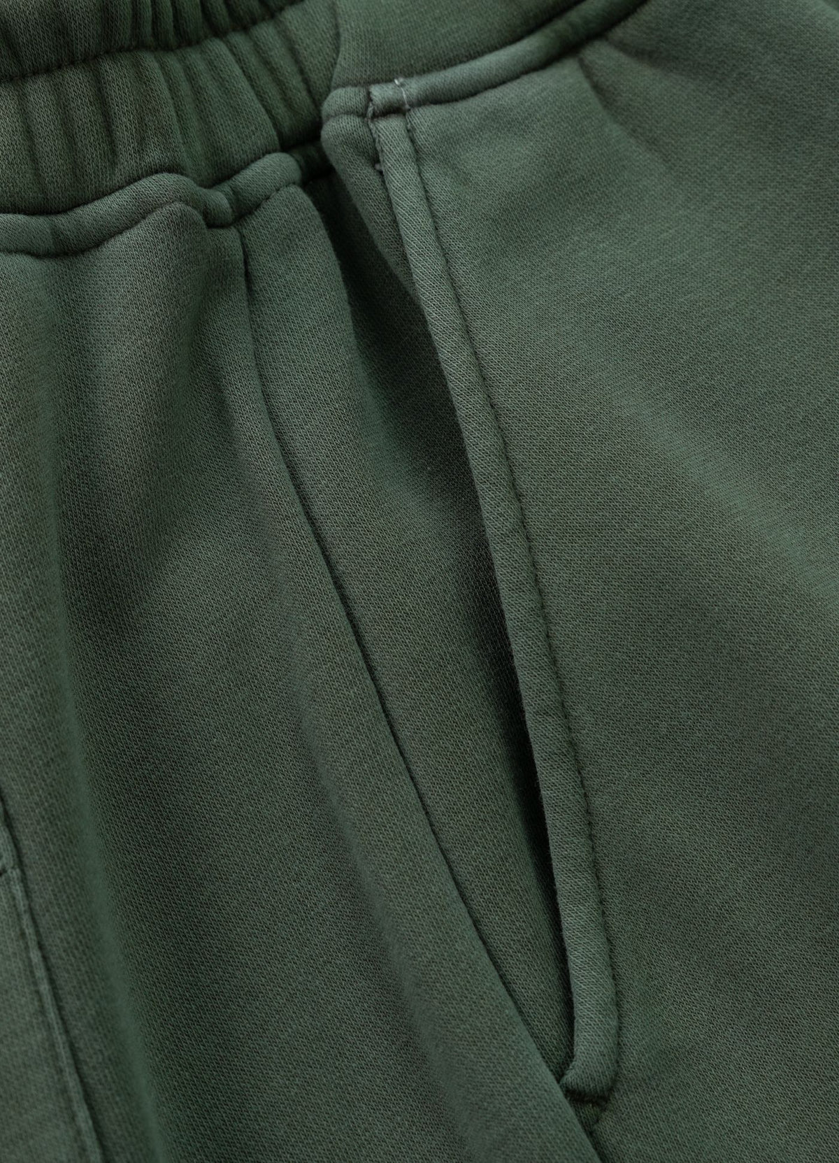 Men&#39;s Sweat shorts Washed Lancaster II - Washed green