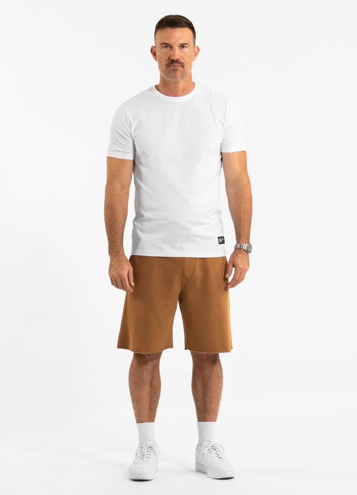 Men&#39;s Sweat shorts Washed Lancaster II - Honey yellow
