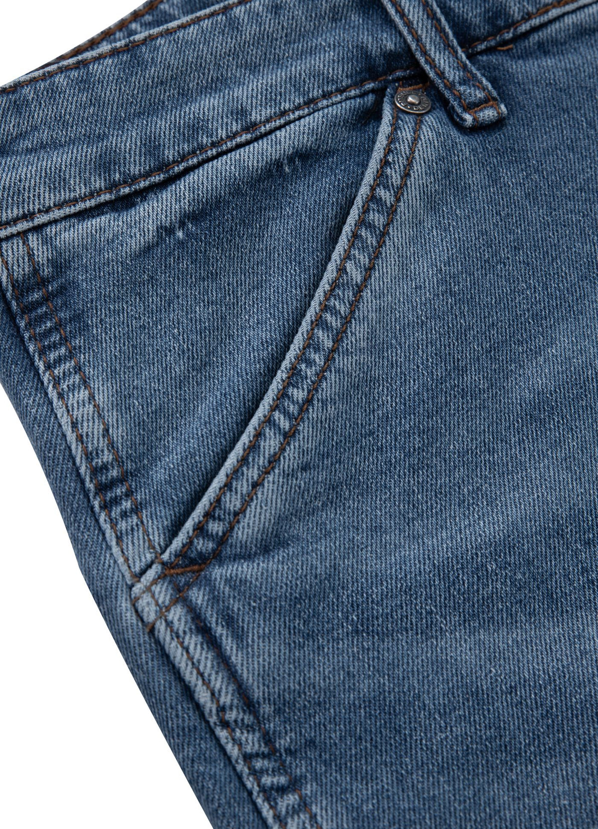 Deerhorn Men’s Carpenter Denim Shorts- Light Blue