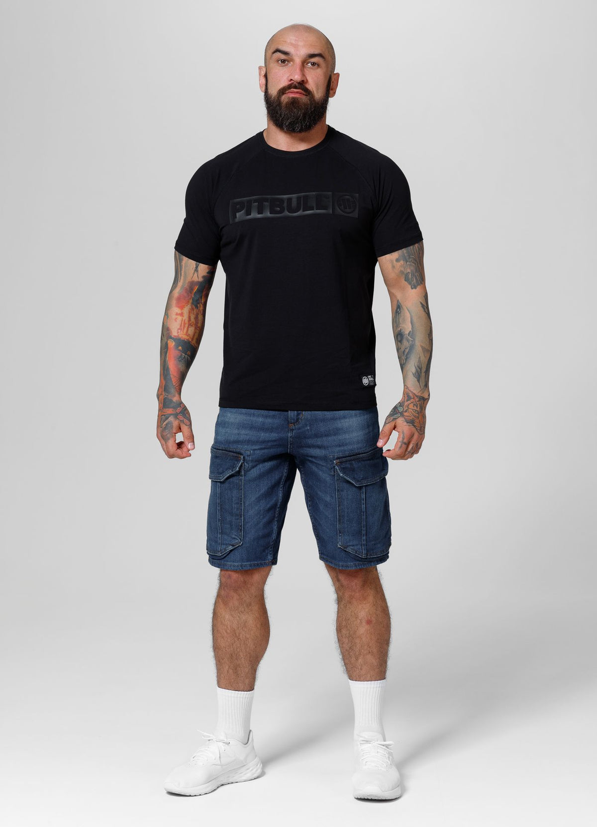 Longspur Denim Cargo Short - Navy Wash