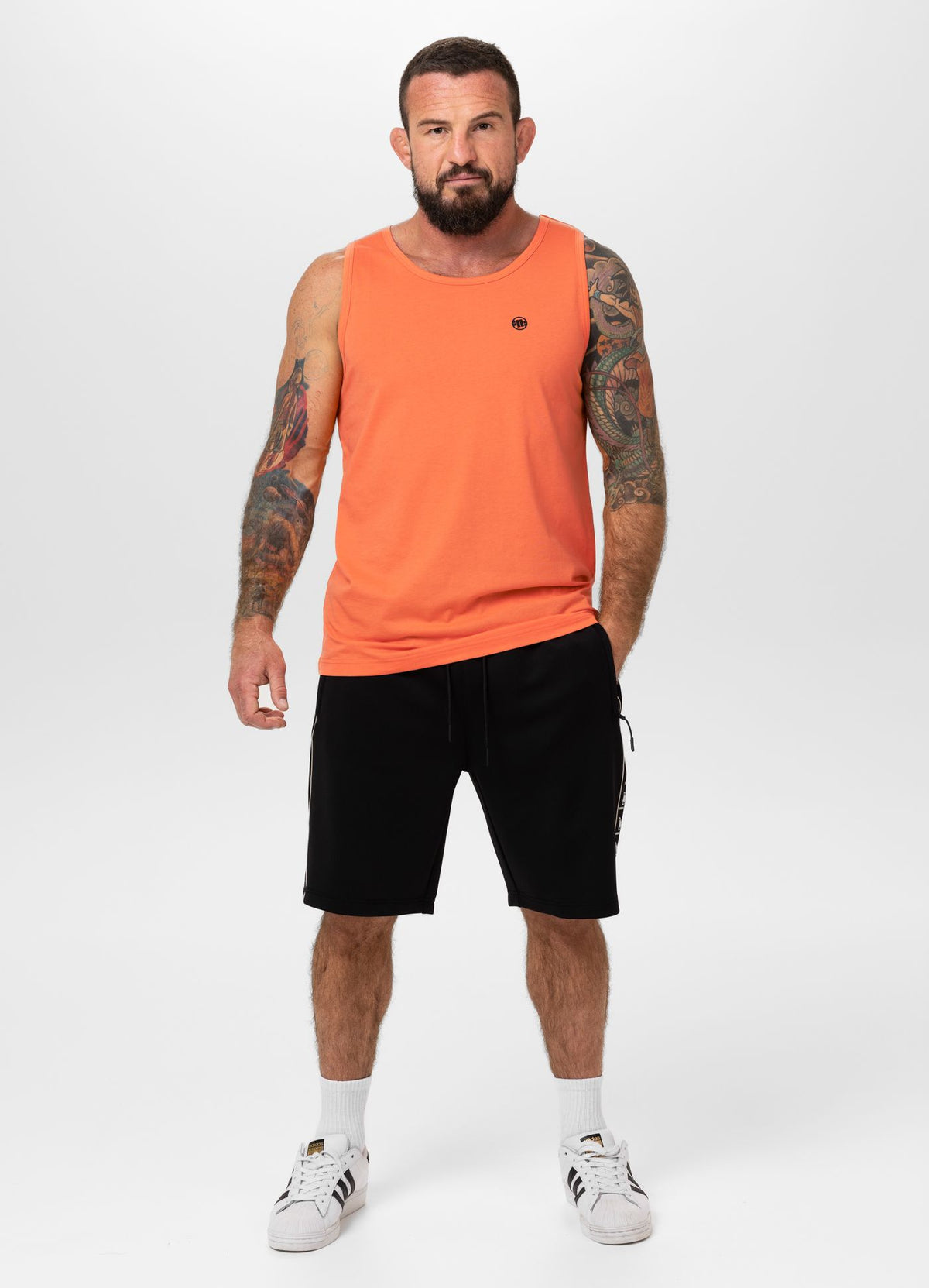 Men&#39;s Tank Top Coolmax SCOTT - Fluo Orange
