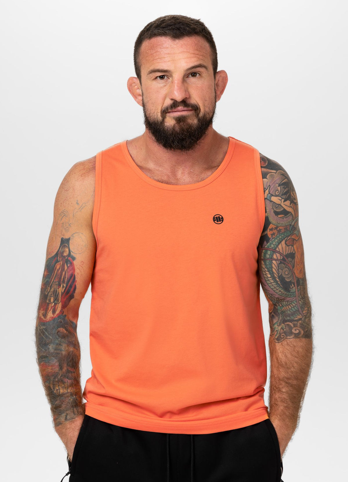 Men&#39;s Tank Top Coolmax SCOTT - Fluo Orange