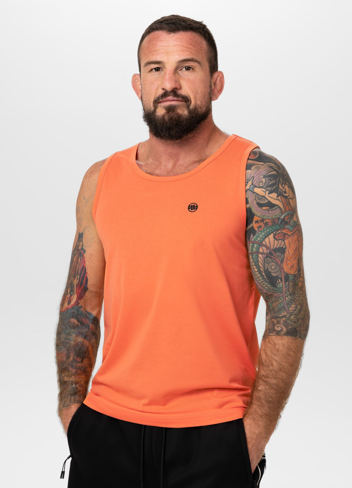 Men&#39;s Tank Top Coolmax SCOTT - Fluo Orange