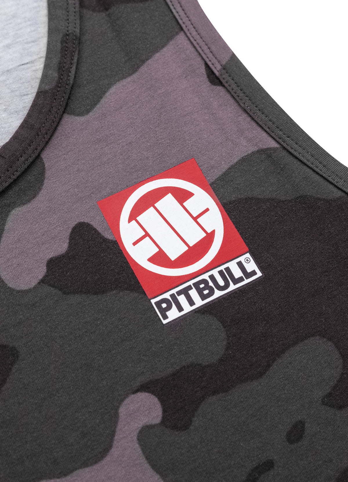 Men&#39;s Tank Top Slim Fit Small Hilltop - All Black Camo