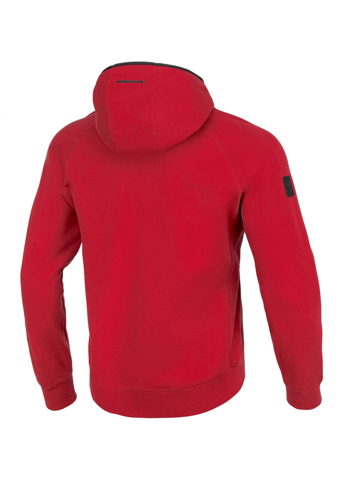 HARRIS Red Hooded Sweatjacket