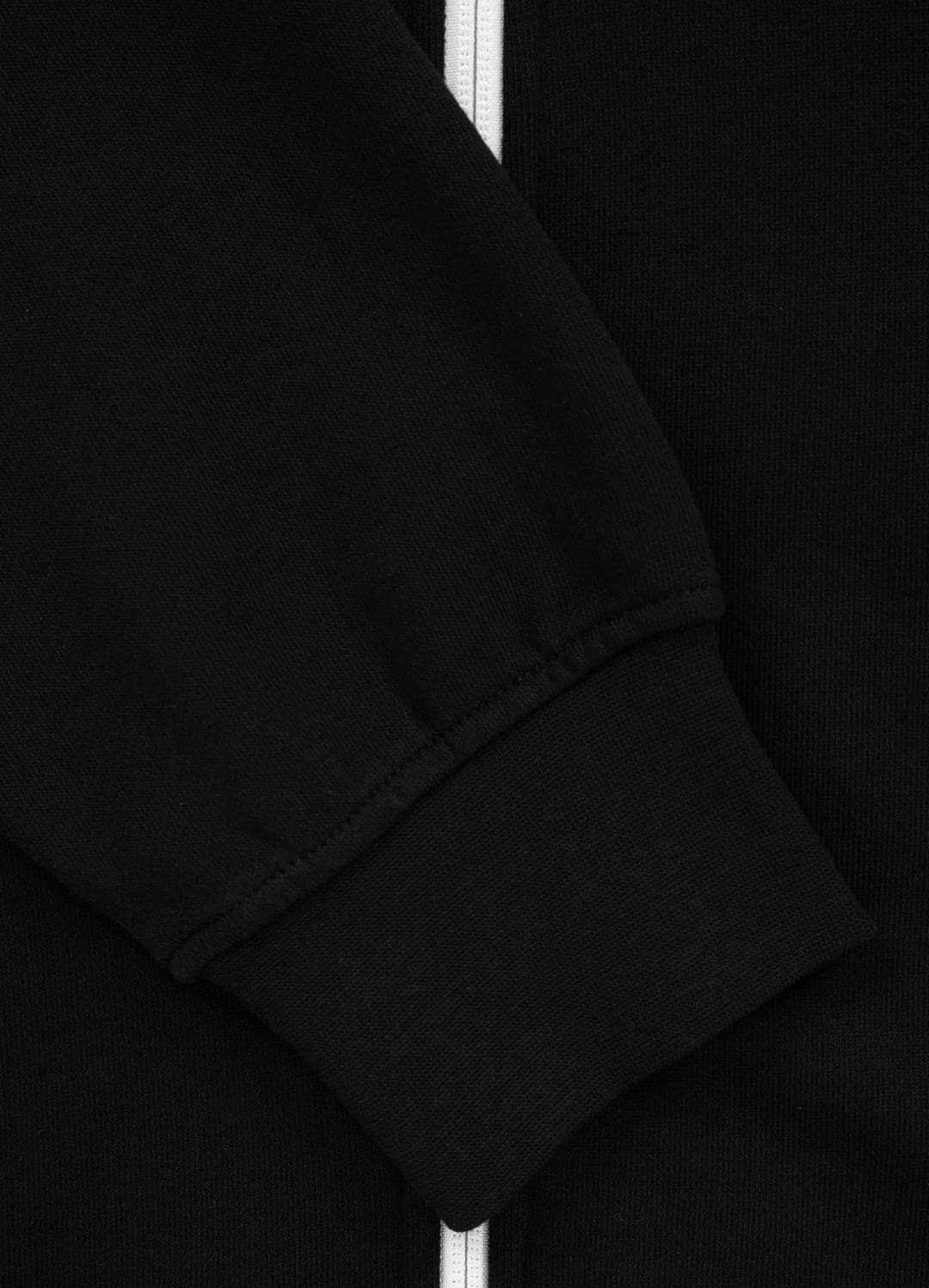 Bluza rozpinana z kapturem TERRY NEW LOGO Czarna - Pitbull West Coast International Store 