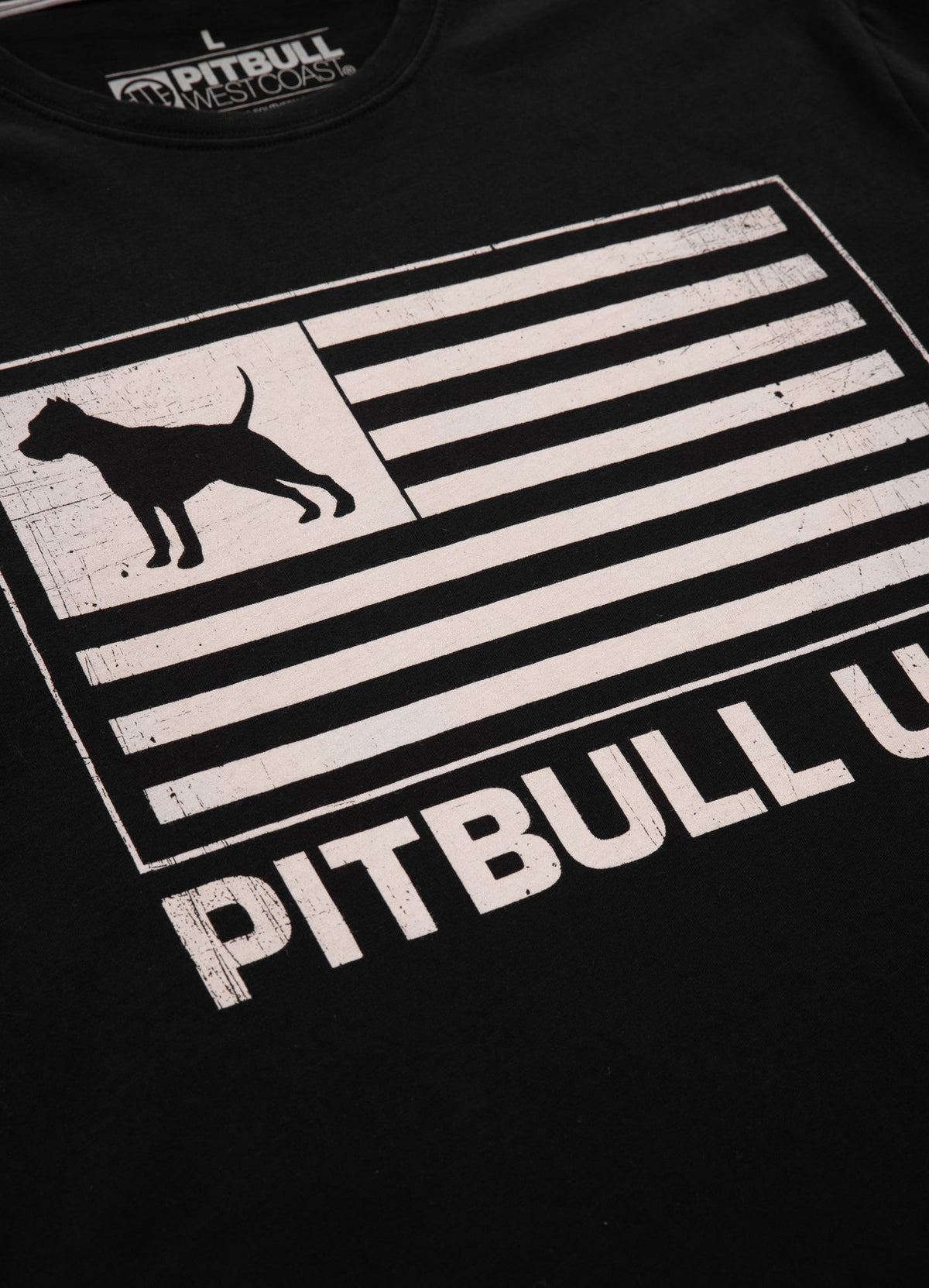 PITBULL USA Lightweight Black T-shirt