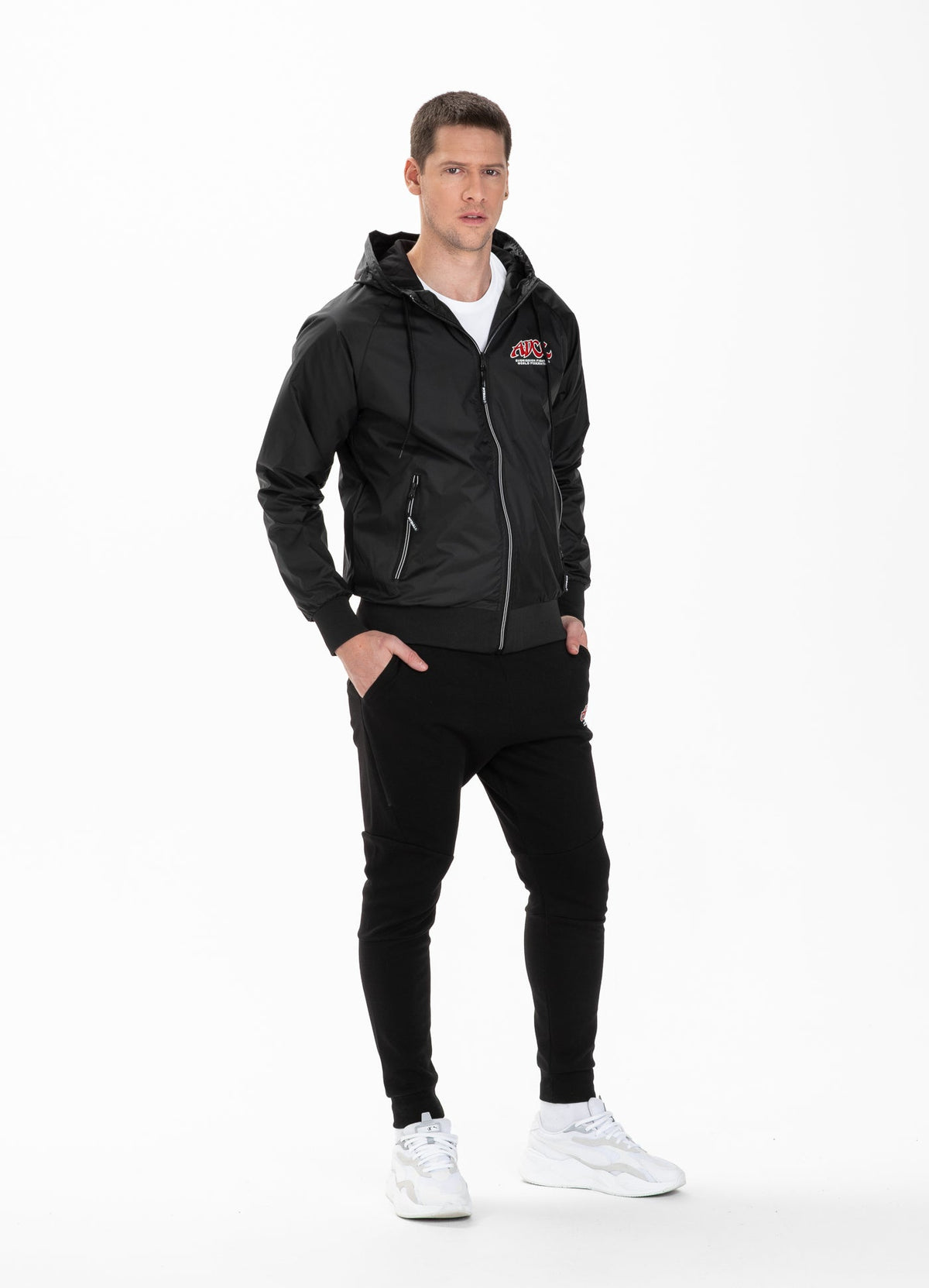 ADCC Black Nylon Jacket