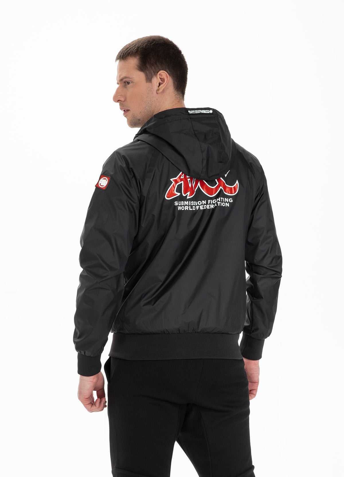 ADCC Black Nylon Jacket