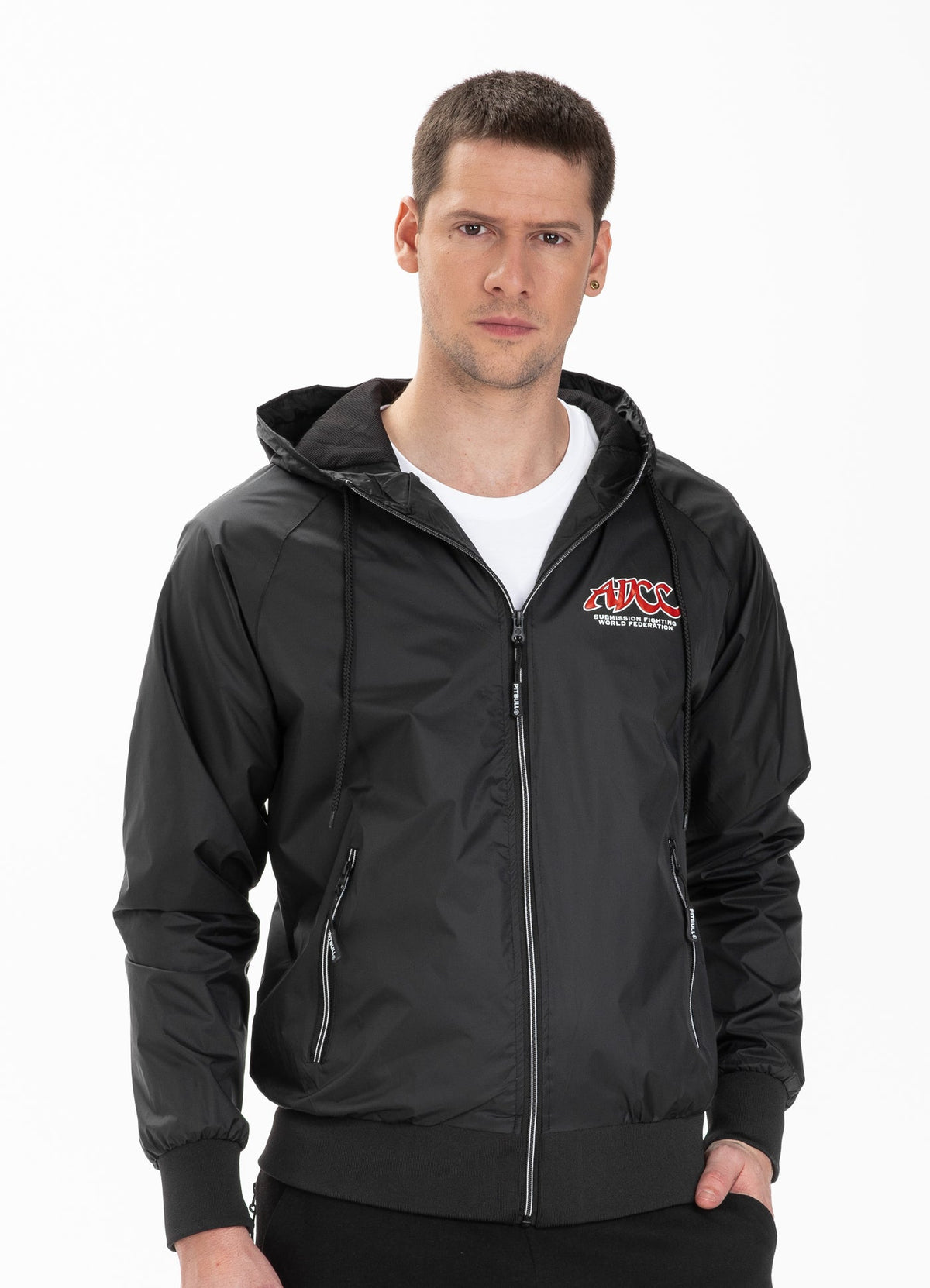 ADCC Black Nylon Jacket