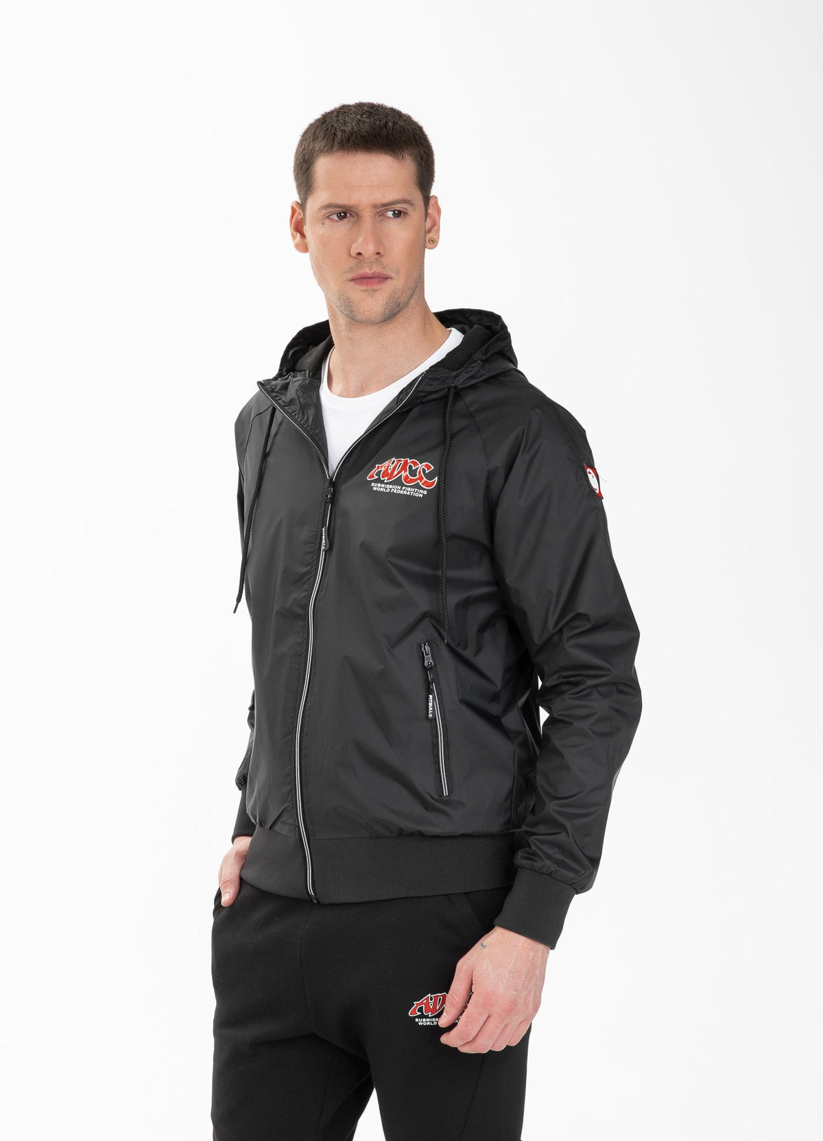 ADCC Black Nylon Jacket