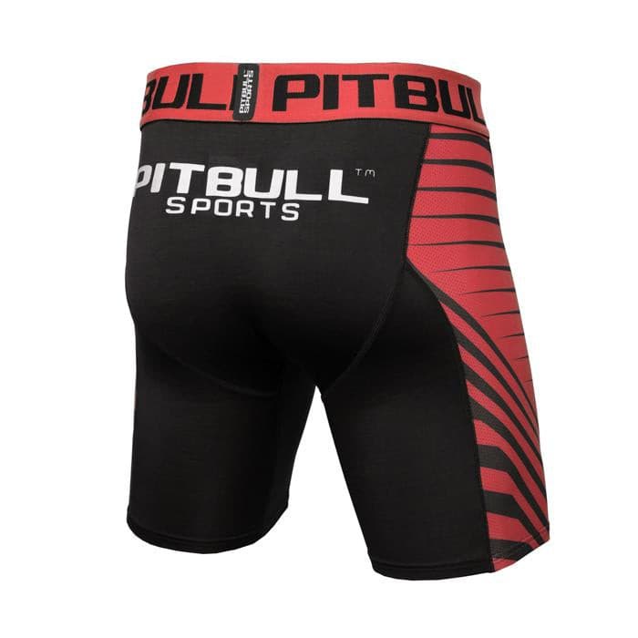 Compression shorts PRO PLUS MLG Red - Pitbull West Coast U.S.A. 