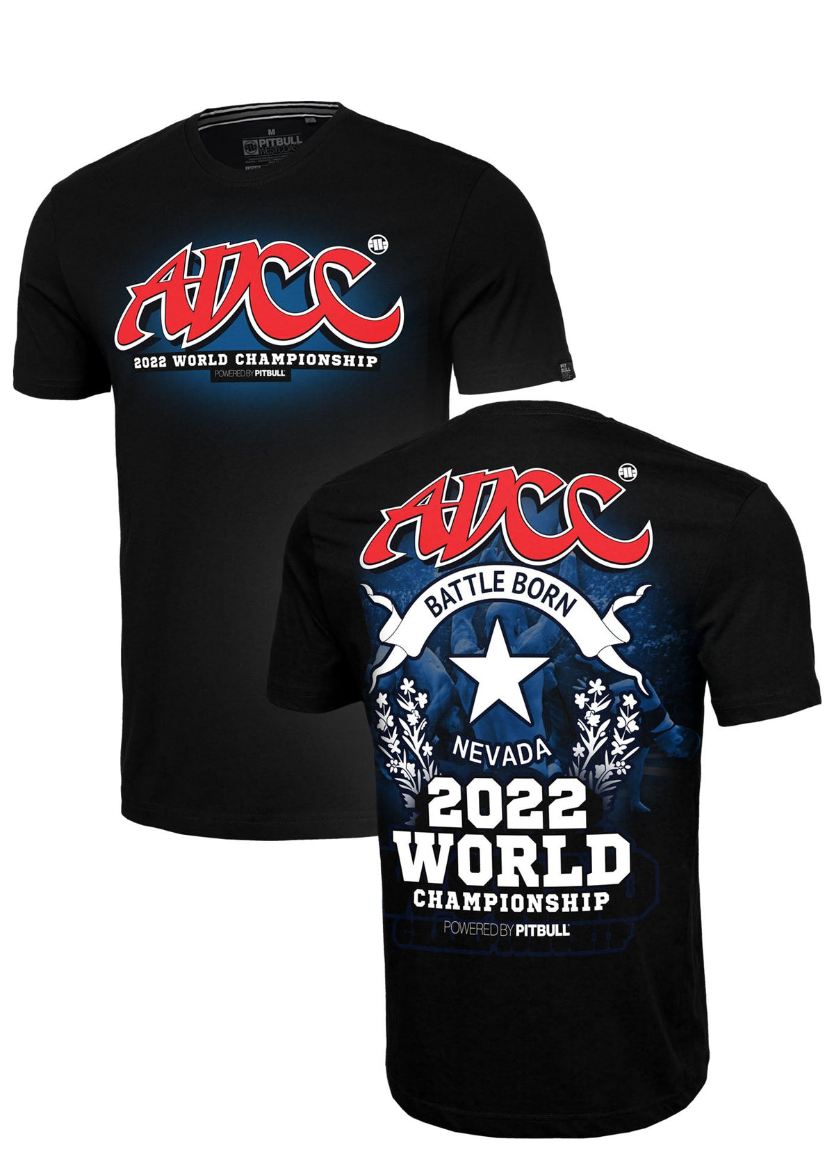 ADCC CHAMPIONSHIP 2022 NEVADA Black T-shirt