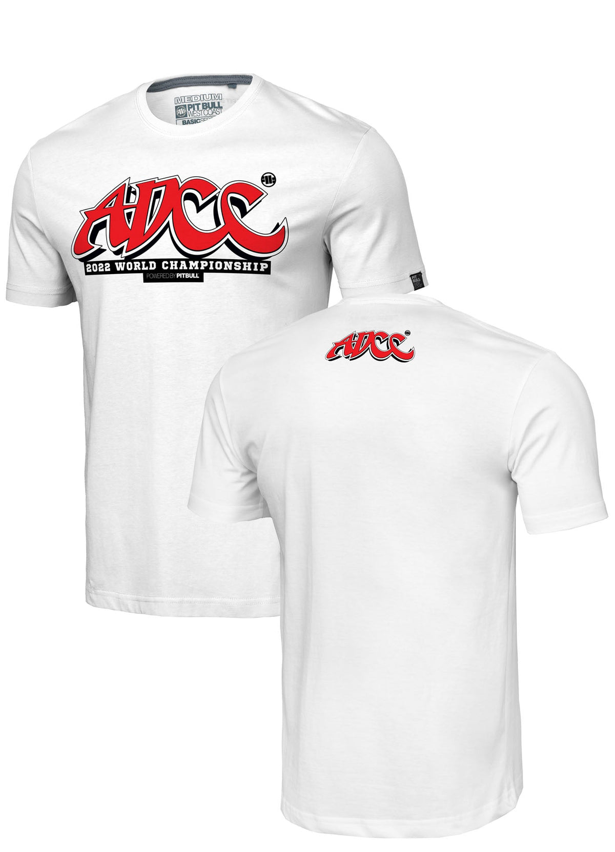ADCC CHAMPIONSHIP 2022 BASIC White T-shirt